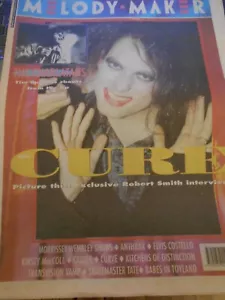 The Cure - Melody Maker Magazine 1991 - Picture 1 of 1