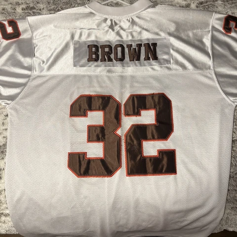 1964 Mitchell & Ness Jim Brown Cleveland Browns Jersey Sz 56. 100% Authentic Cover