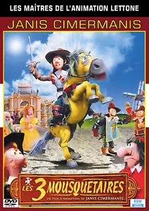 DVD animation lettone - Janis Cimermanis - Les Trois Mousquetaires - Photo 1/1