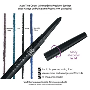 Avon Precision GlimmerStick Eyeliner was Always on Point ~ Discontinued Last Few - Picture 1 of 5