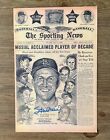 STAN MUSIAL SIGNED/AUTOGRAPHED COVER - THE SPORTING NEWS - JULY 11, 1956 -