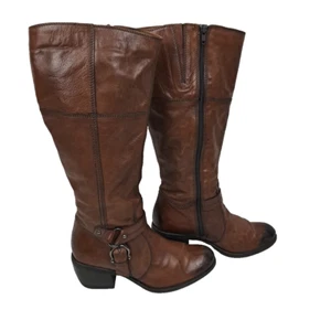 Clarks Damenstiefel Mascapone-Mix Leder kniehoch Reißverschluss UK-Größe 6 UVP 180 £ - Bild 1 von 15