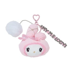 Sanrio Face Plush doll Keychain My Melody ( Twin Idol ) NEW JAPAN - Picture 1 of 3