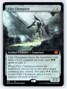 Clay Champion Foil (362) Extended Art The Brothers' War BRO MTG Magic - Bild 1 von 2