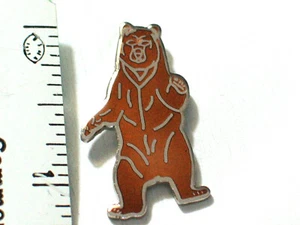Grizzly Brown Bear Pin Vintage lg size: 1 1/4" x 3/4" - Picture 1 of 3