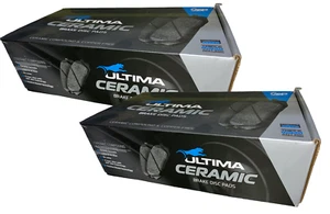 8x F+R Ultima GCT Brake Pads Set for Toyota Aurion Camry ACV40 AHV40 GSV50 ASV50 - Picture 1 of 7