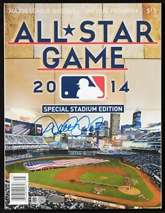 Derek Jeter Signed 2014 All Star Game Program With Steiner COA - Picture 1 of 2