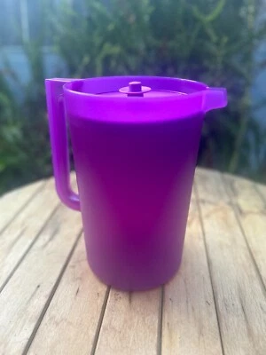 Tupperware Classic Pitcher 1 Gallon purple color brand new
