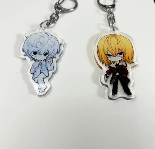 Anime DEATH NOTE Mello Near Acrylic Keyring Keychain - Image 1 of 1