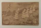 Antique Vntg Halloween Postcard, Rare Sepia, Ghosts, Prince Message Cards 1912