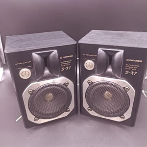 Coppia Altoparlanti Surround Vintage Pioneer S-X7 Libreria 45W 16 Ohm Giappone - Foto 1 di 8