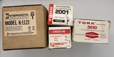 Mixed Lot 4. 1-Intermatic K1121, 1-TORK 2001, 1-Tork 3010 + 1-Paragon CW201-00 - Image 1 of 4