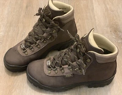 RAICHIE Gore-Tex Mujer Cuero Marrón Senderismo Montaña Exterior Botas al Tobillo Talla 6 Foto 1 de 4