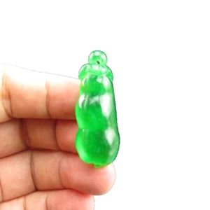 China, jade, collectibles, Jadeite jade ,rare Kidney bean, pendant A032 - Picture 1 of 7