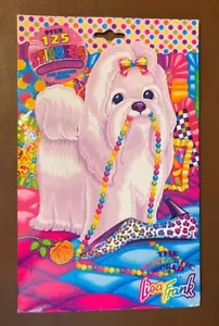 Rare Vintage Unopened Lisa Frank 125+ Sticker Tote Collector's Item + Free Gift - Picture 1 of 7