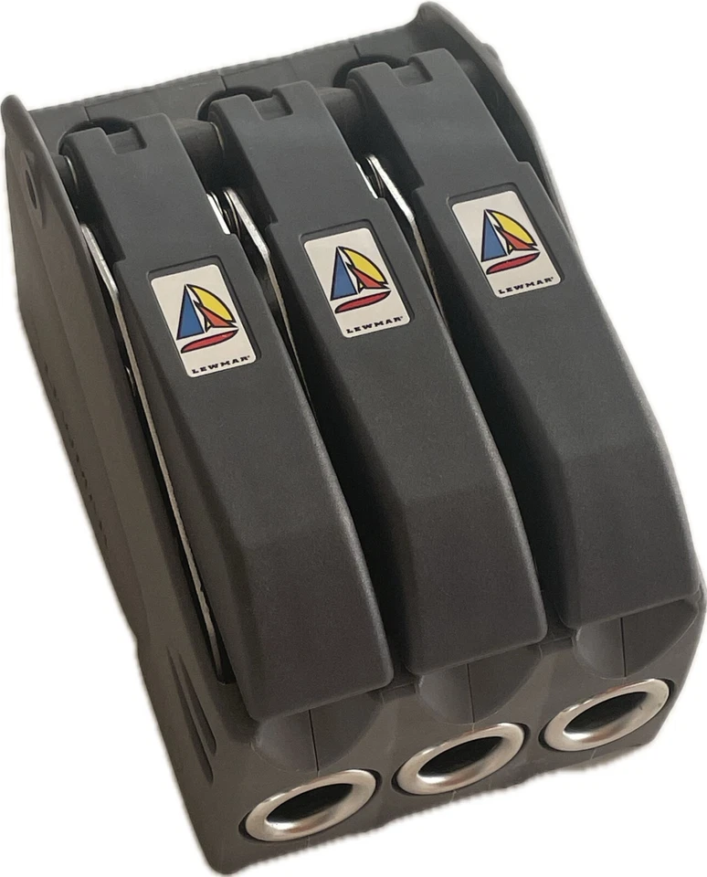 Lewmar Tripple 绳子离合器 12 - 14 毫米 全新 — 第 1/1 张图片