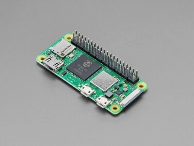 Raspberry Pi Zero 2 W with Headers RP3A0-AU (Wifi, Bluetooth, WH SBC GPIO) - Image 1 of 4