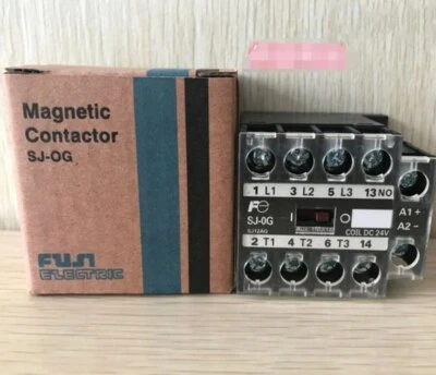 FUJI AC contactor SJ-OG SJ-0G DC24V Free shipping - Image 1 of 3