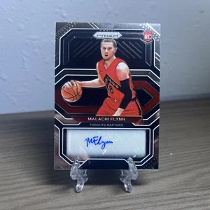 2020-21 Malachi Flynn Prizm Prizm Penmanship Rookie RC Auto SPURS/RAPTORS - Picture 1 of 2