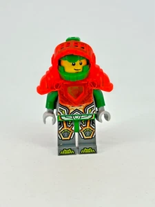 Lego Minifigure NEXO Knights Aaron Fox Trans Neon Orange Visor NEX115 - Picture 1 of 1