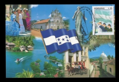 HONDURAS 2023 Maximum Card - National flag, military, fuerzas armadas, clothing - Image 1 of 2