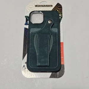 Apple iPhone 13 14 Case 6.1 Inch Multifunctional Cover with Rotatable Holder Gre - Photo 1 sur 11