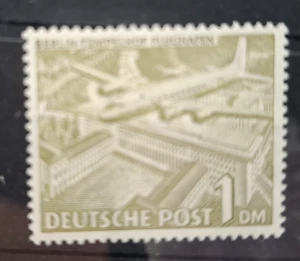Alemania - Berlín 1949 Douglas C-54 Skymaster avión de transporte, MNH valor único - Imagen 1 de 1
