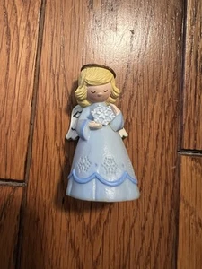 Vintage 1980 Hallmark Merry Miniatur Engel 2,5 Zoll - Bild 1 von 2