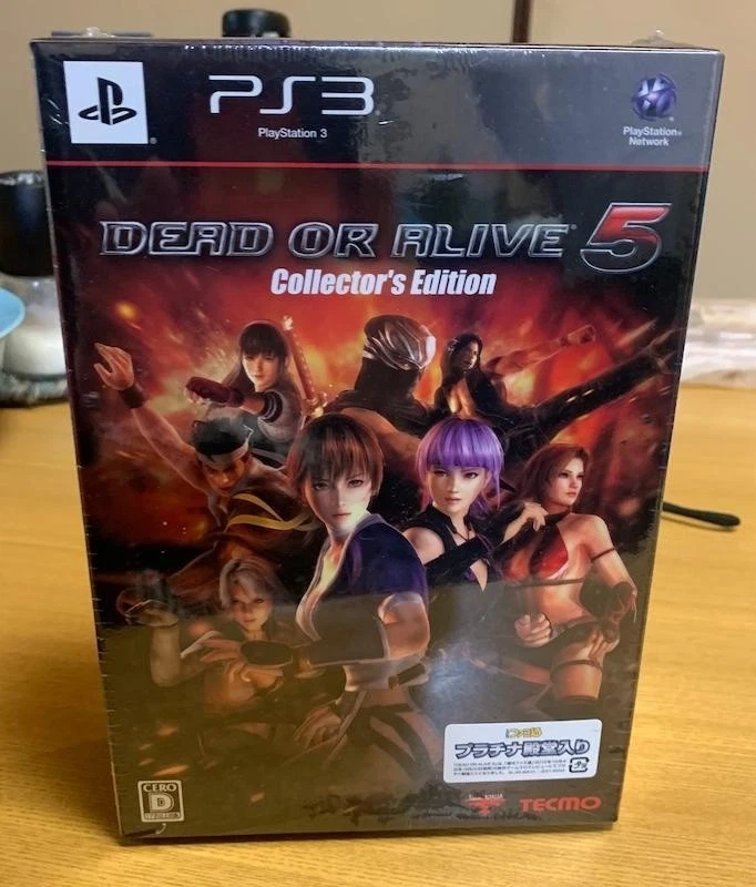 PS3 Tecmo Koei Dead or Alive 5 коллекционное издание нераспечатанное ограниченное издание Япония - Изображение 1 из 4