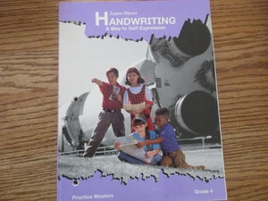 Handwriting-A Way to Self-Expression-Practice Masters grade 4 (Zaner-Bloser) - Imagen 1 de 2