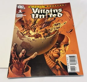 Cómics de DC Infinite Crisis Villains United Nº 1 Jun 06 con plástico e inserto - Imagen 1 de 3