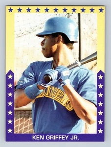 1990 Ken Griffey Jr. Baseball Stars Yellow & Purple (unlicensed) #NNO - Picture 1 of 2