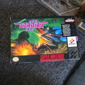 SNES Gradius 3 CIB Box, Cart, Manual. All In Great Condition! - Picture 1 of 9