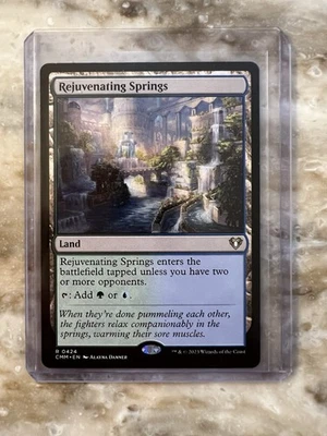 Rejuvenating Springs Commander Masters Regular MTG NM+ - Image 1 of 2