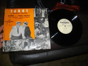 Fanny Marcel Pagnol Raimu Fresnay 2 anciens disques 33t - Imagen 1 de 1