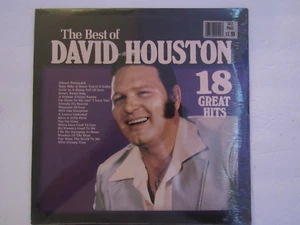 David Houston – The Best Of 18 Great Hits - 1978 - NEW SEALED - BU4830 - Country - Imagen 1 de 2