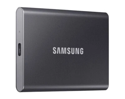 Samsung MU-PC2T0T/AM - SSD - encrypted - 2 TB - external (portable) - titan gray - Image 1 of 4