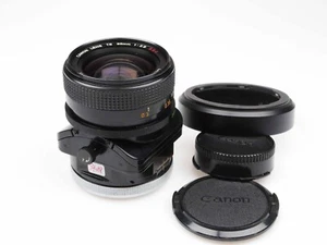 Canon 35mm f2.8 TS Tilt Shift SSC ObiektywFD Złącze mount 97418 near mint - Zdjęcie 1 z 7