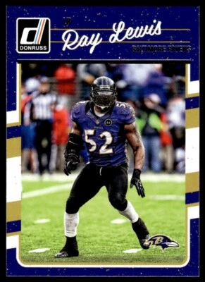 2016 Donruss Ray Lewis #28 - Image 1 of 2