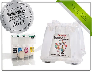 Rihac Empty Sublimation CISS for Epson WF-3620 WF-3640 using 252 252XL cartridge - Picture 1 of 2