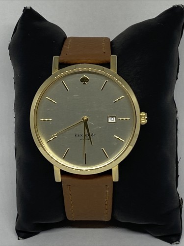 Orologio Kate Spade New York Gramercy 0703 donna pelle marrone quadrante analogico VK80