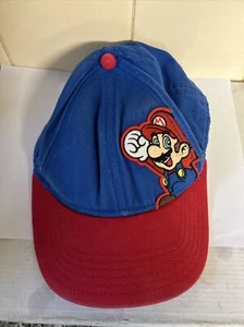 2013 Super Mario rot & blau Mütze - Snapback Cap Mario Brothers Nintendo Film - Bild 1 von 4