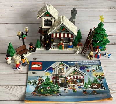 LEGO 10199 Seasonal Winter Village Toy Shop w/ Minifigs & Manual - Retired - Image 1 of 4