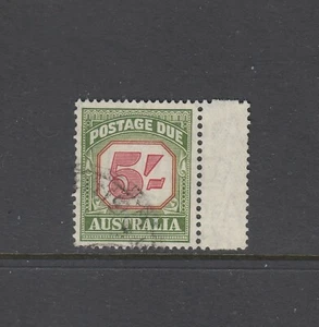 P/DUES: 1953-60 5/- Die I SG 131, shade Carmine & Deep Green BW D141C, fine used - Picture 1 of 1