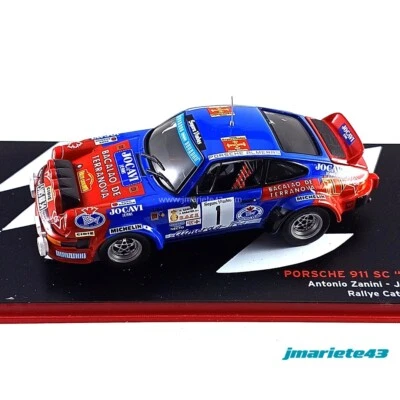 Porsche 911 SC ""Almeras"" #1 A. Zanini - J. Sabater Rallye catalunya 1980 1:43 - Immagine 1 di 4
