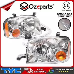 TYC Pair LH Left + RH Right Head Lamp Light For Nissan Navara UTE D22 2001~2015 - Picture 1 of 5