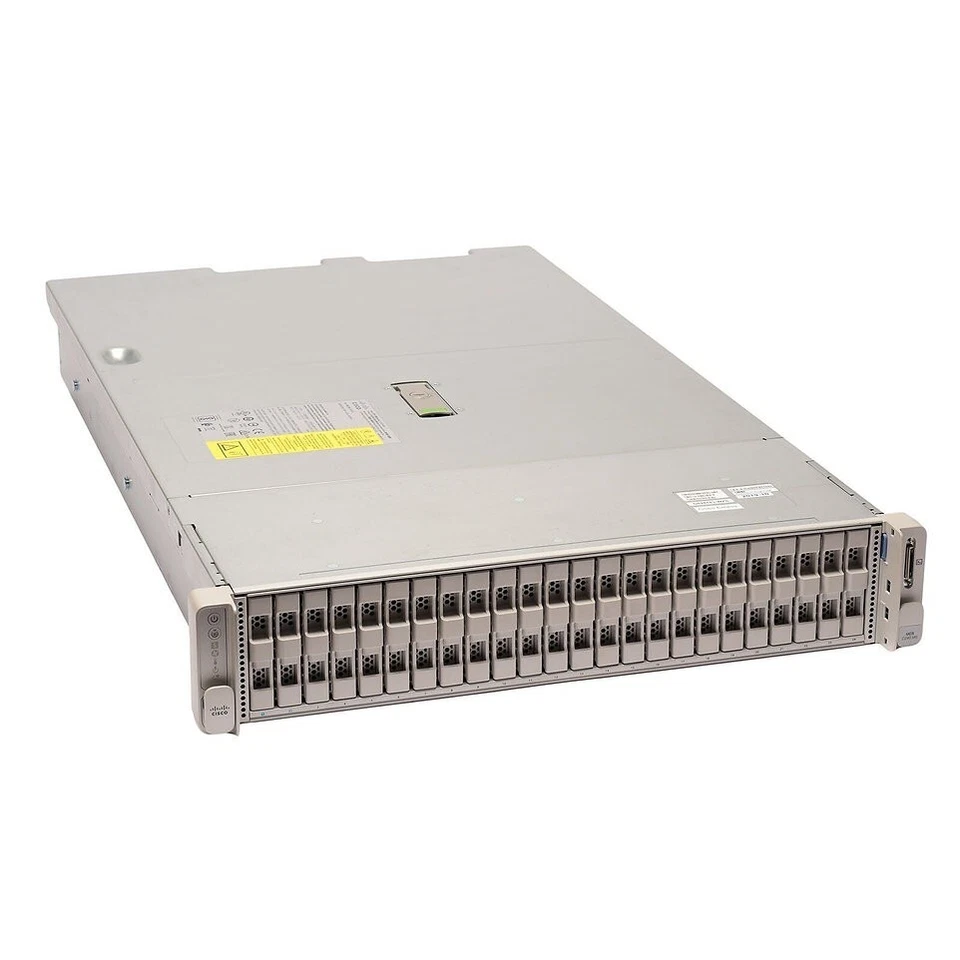 CISCO UCSC-C240-M5 with 2 x Xeon Gold 5118,256GB, 4 X 200GB SSD/6 X 900GB SAS. - Image 1 of 1