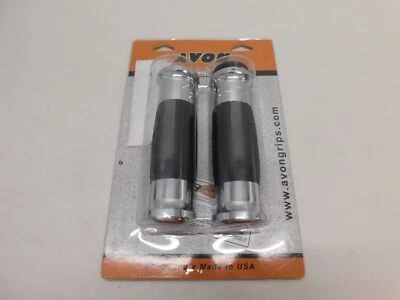 S222T-1 IN-TO-GEL-70-CH Nuevas empuñaduras AVON cromadas 3 anillos empuñaduras de gel indias Foto 1 de 3