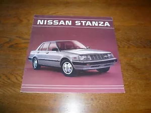 Nissan Stanza 1984 folleto de ventas - vintage - Imagen 1 de 3