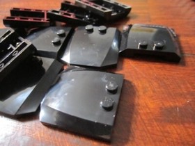 LEGO 4x4 Black Hood (10 pieces) #45677